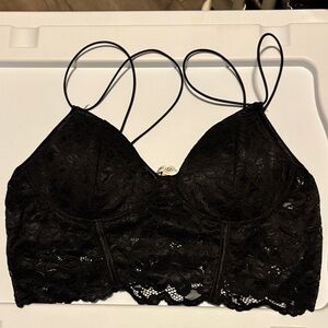 Bozzolo Black Lace Bralette